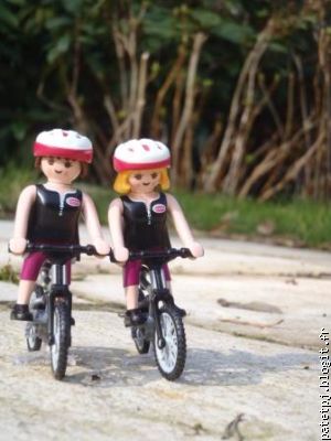 Un peu de route pour reposer les mollets!