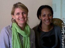 Touria, notre hote et Pat