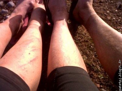 Nos pieds après la journée